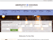Tablet Screenshot of abernathycochran.com